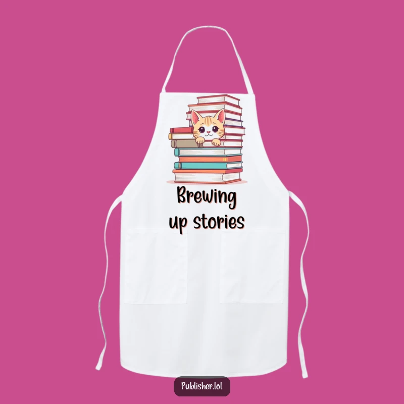 Funny Cat Chef Apron: Cook with Curiosity and Hilarious Style