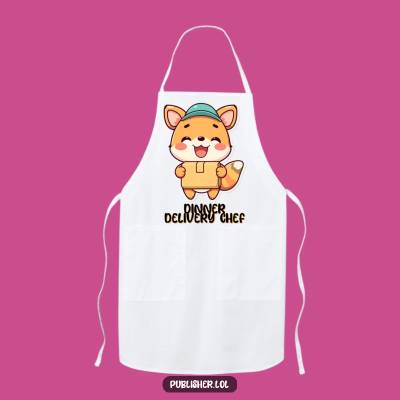 Funny Delivery Pal Apron - Cook with a Smile and Joy!