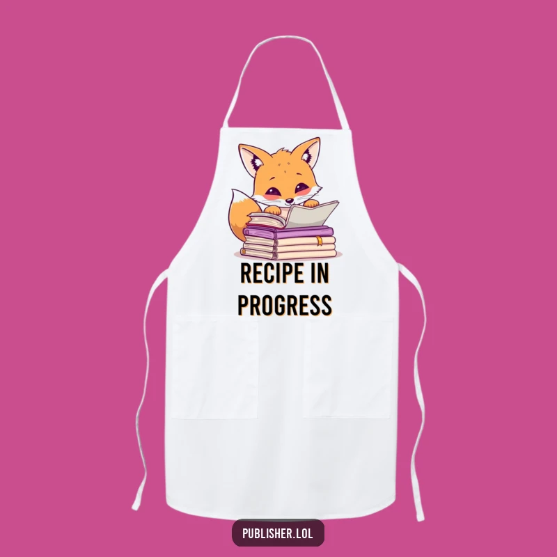 Funny Fox Chef Apron: Cook Up Some Great Ideas!