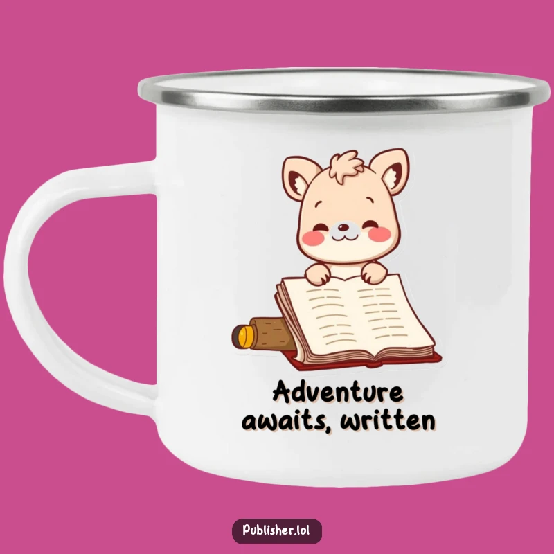Funny Manuscript Approval Camping Mug - Durable & Hilarious Writer's Gift