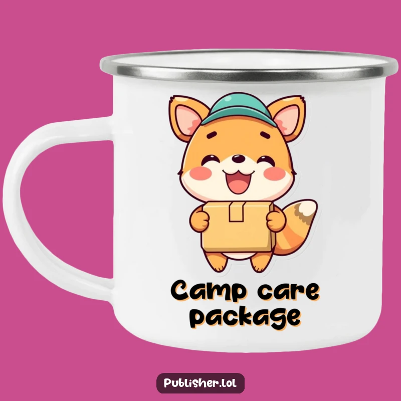 Funny Delivery Pal Camping Mug - Approved for Cheerful Adventures!