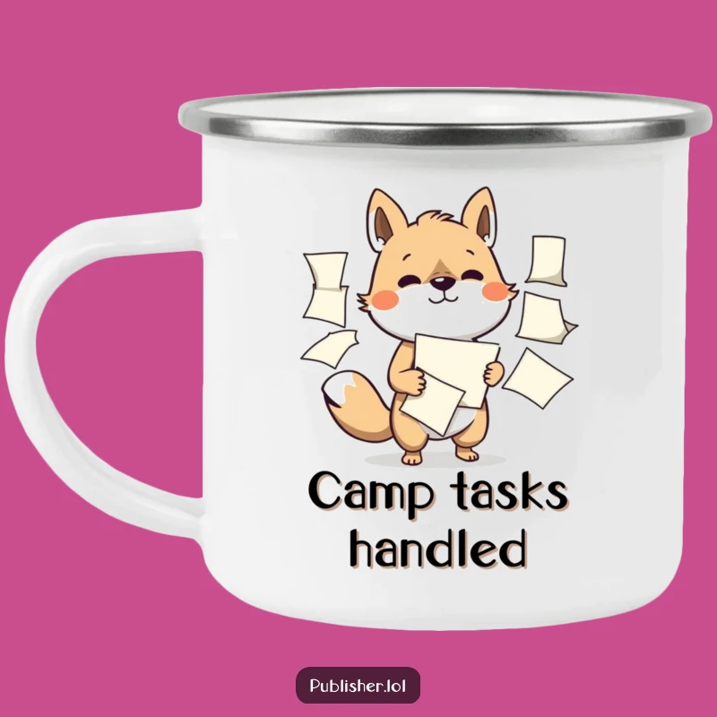 Durable Funny Multitasking Animal Camping Mug: Adventure Ready