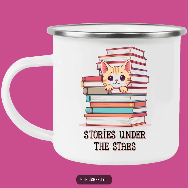 Funny Cat Camp Mug: Hilarious Sips for Outdoor Feline Fans