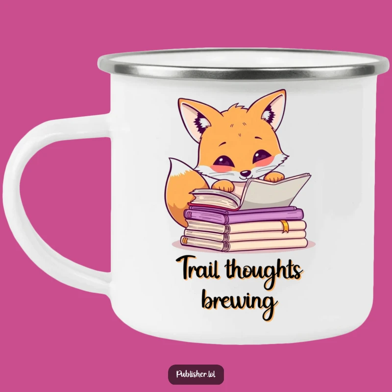Funny Fox Camp Mug: Fuel Your Thoughts On The Trail!