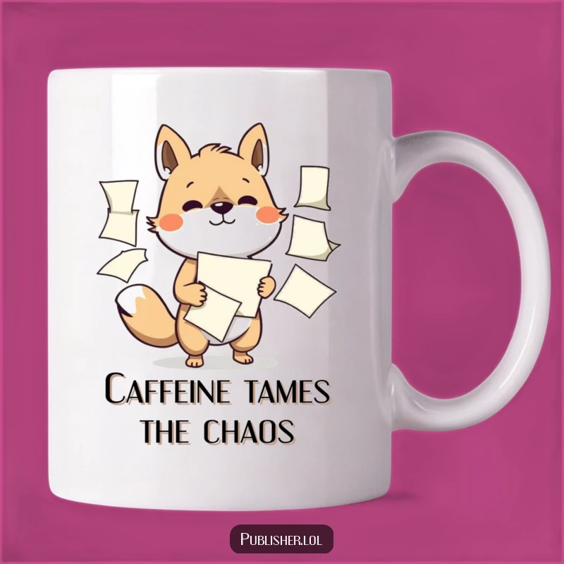 Funny Multitasking Animal Mug: A Hilarious Gift for the Busy Bee