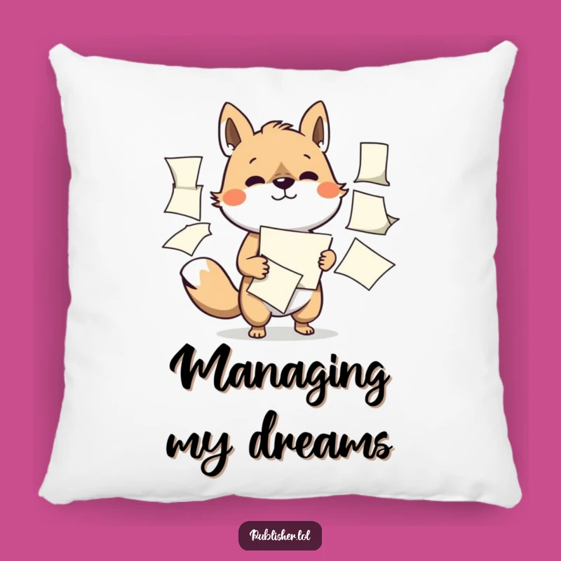 Soft Funny Multitasking Animal Pillow: Comfort for the Conqueror