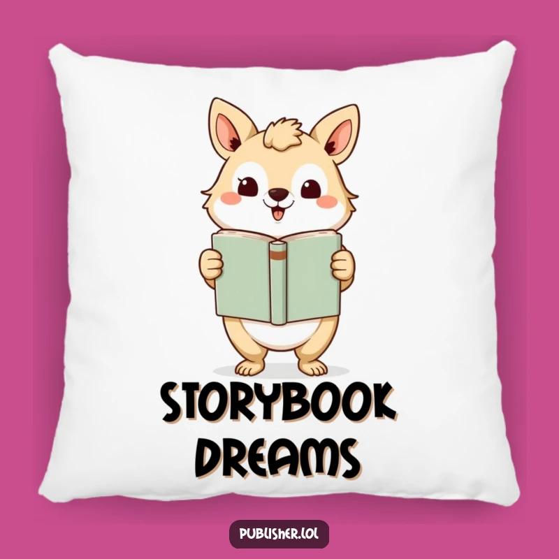 Funny Book Lover Pillow: Humorous Gift for Readers and Storytellers