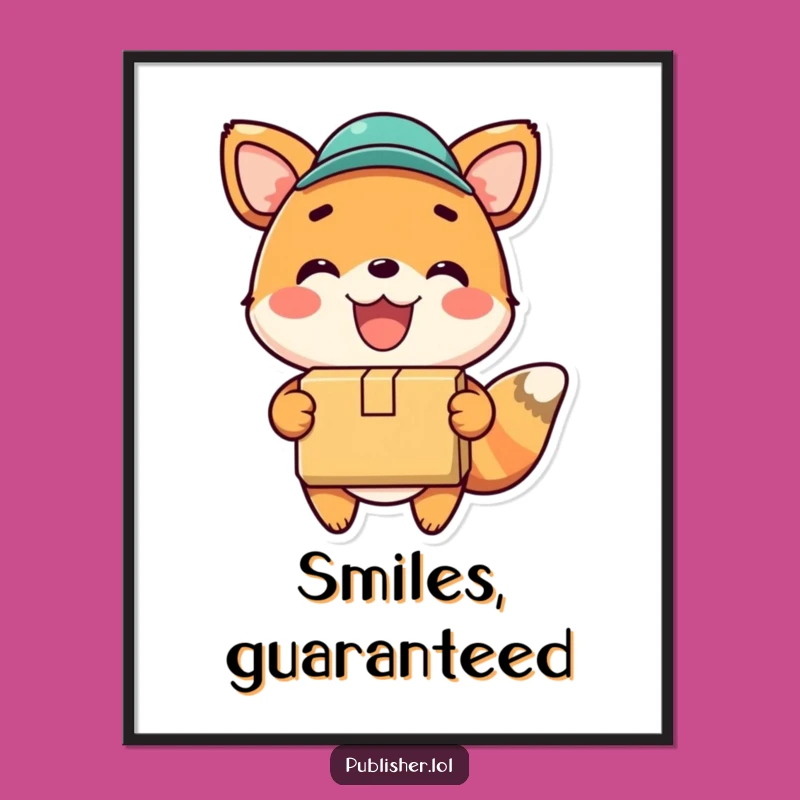 Funny Delivery Pal Digital Art - Instant Joy for Your Walls!