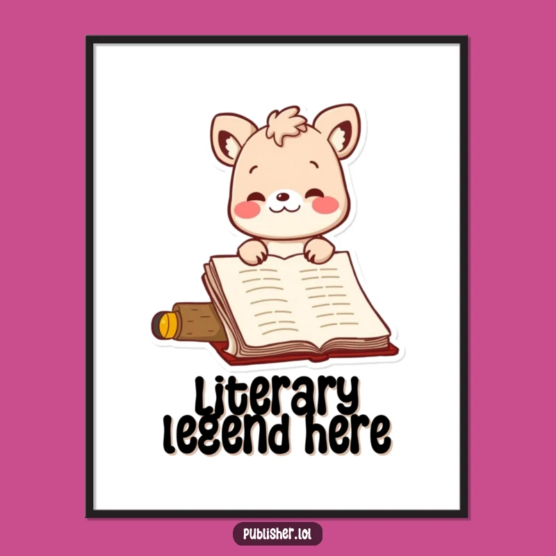 Funny Manuscript Nod Digital Art - Hilarious Writer's Print for Inspiration