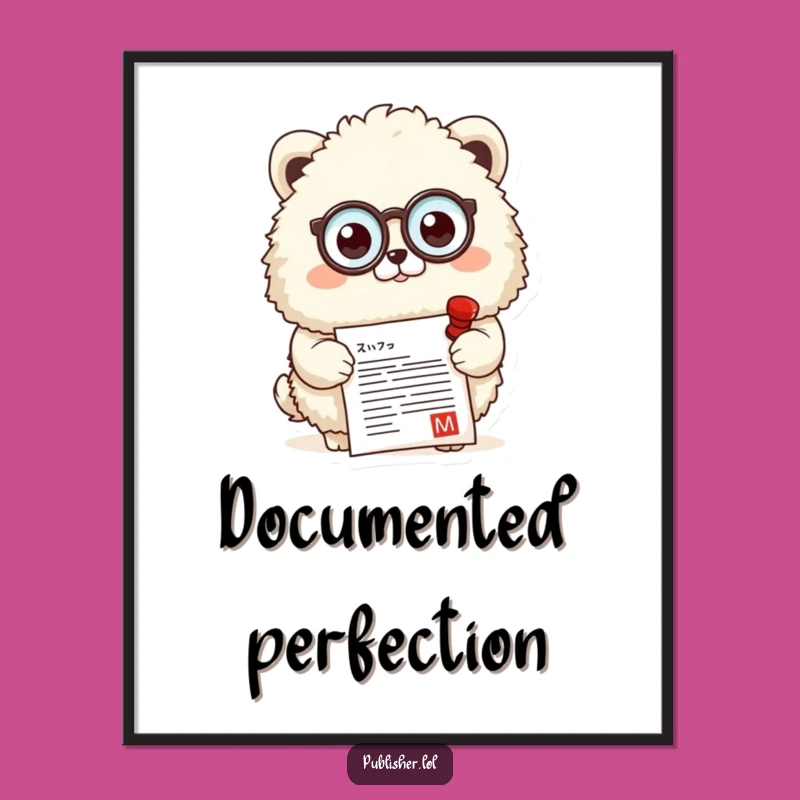 Funny Official Stamp Digital Art - Instant Approval for Your Walls!