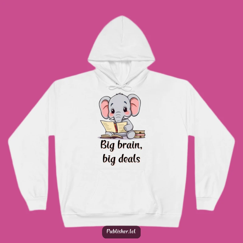 Funny Elephant Publishing Hoodie: Stay Cozy While Negotiating Literary Deals