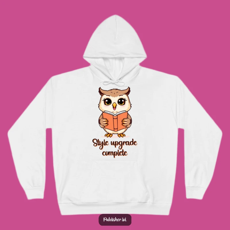 Funny Owl Designer Hoodie: Cozy Comfort for the Enthusiastic Creative