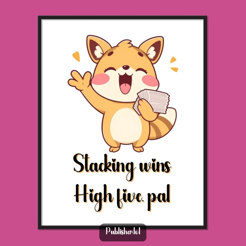 Free Printable Wall Art: Cheering Animal Papers for a Lively, Humorous Space