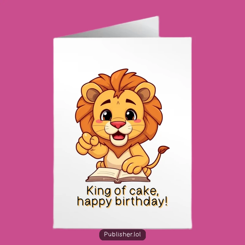 Free Printable Lion Birthday Card: Fierce & Funny Downloadable for a Roaring Good Time