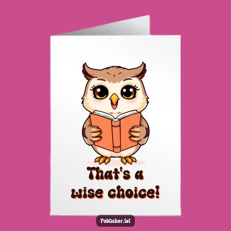 Free Printable Congrats Card: Owl's Design Approval - Funny Downloadable Achievement Gift