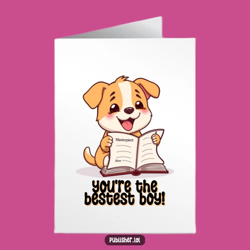 You Did It!: Free Printable Card - Barking Dog Novelty Humor