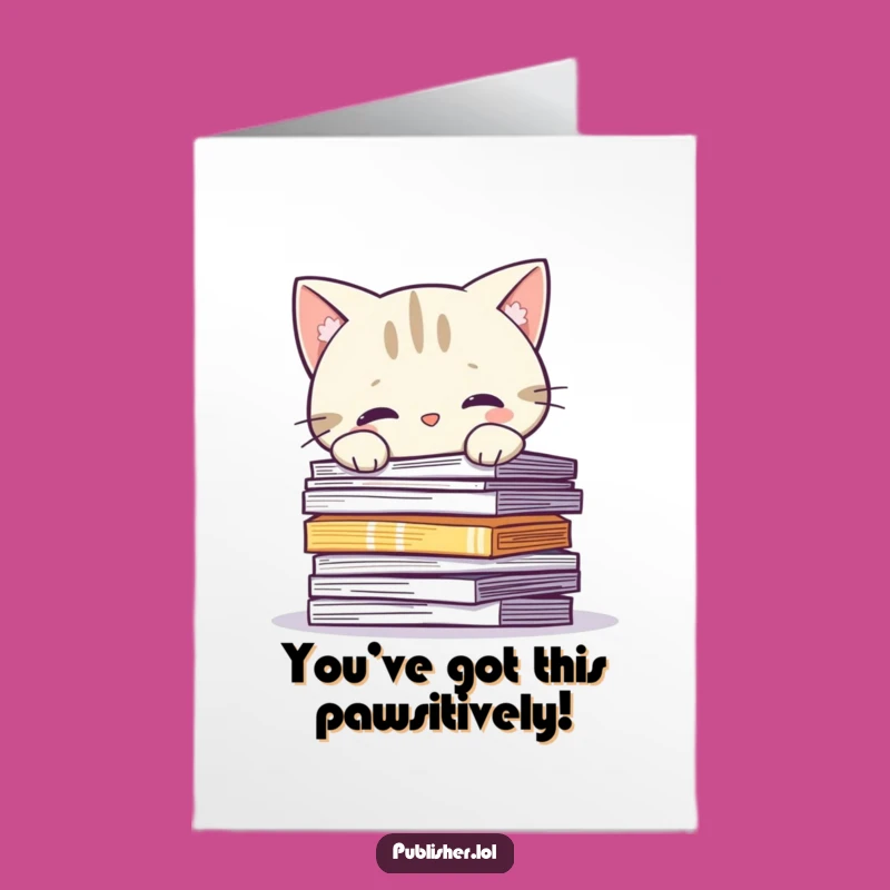 Congrats Graduate: Free Printable Card - Cat's Page Peeker Humor
