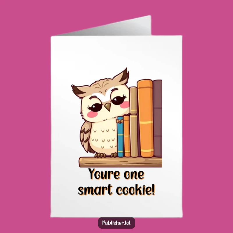 Free Printable Congratulations Card: Owl's Wise Achievement, Downloadable Gift