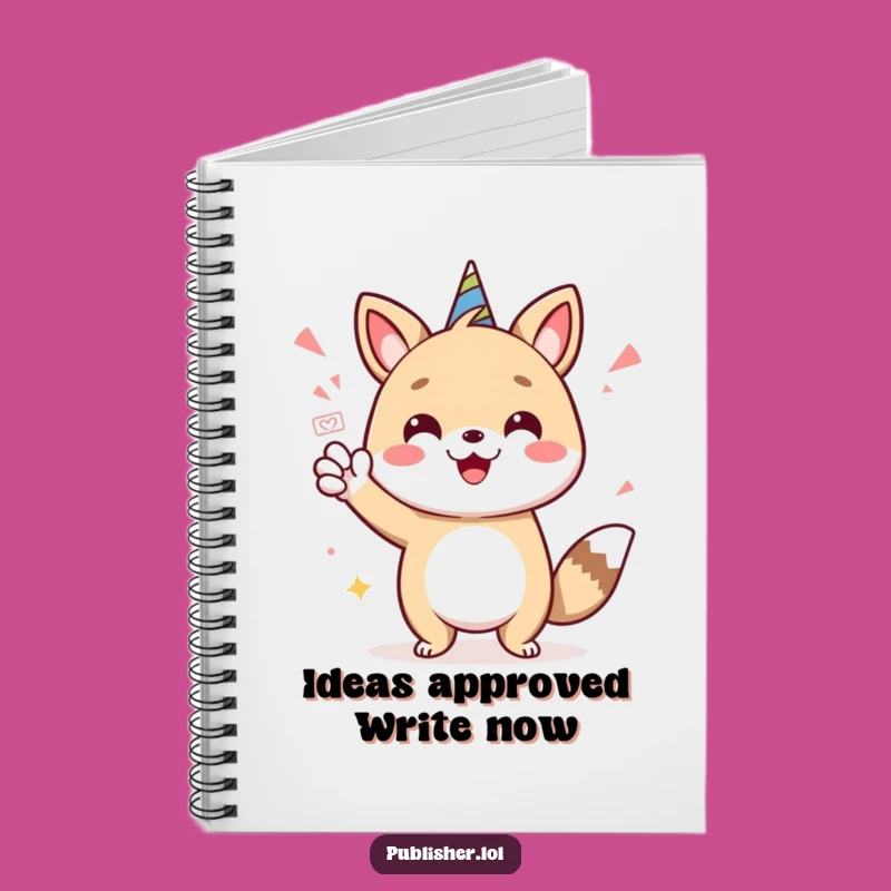 Funny Approved Animal Notebook: Journal Your Wins, Hilarious Funny Gift for Note-Takers