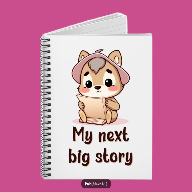 Funny Scholar Animal Notebook: Record Your Profound Thoughts