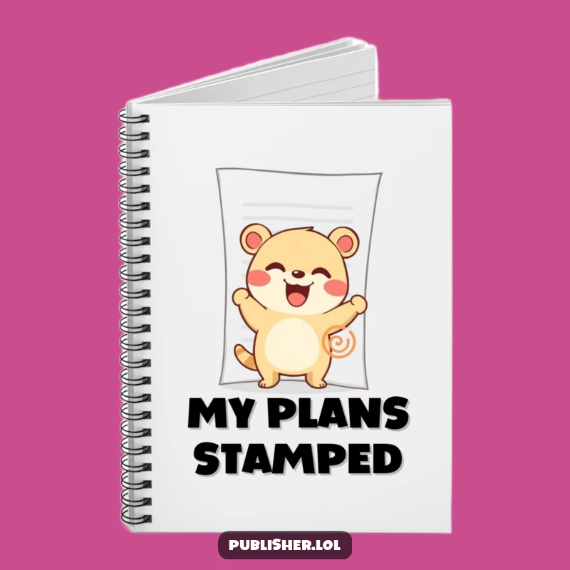 Funny Stamping Animal Notebook: Jot Down Ideas with a Hilarious Character, Ideal Funny Gift!