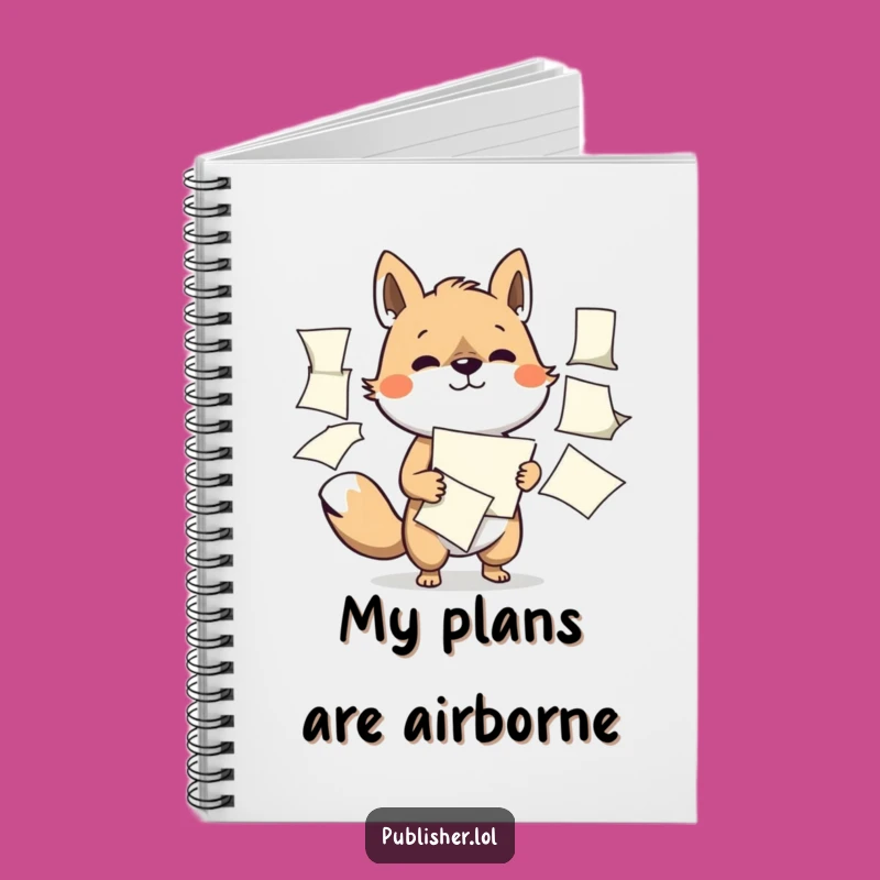 Funny Multitasking Animal Notebook: Plan Your Conquests