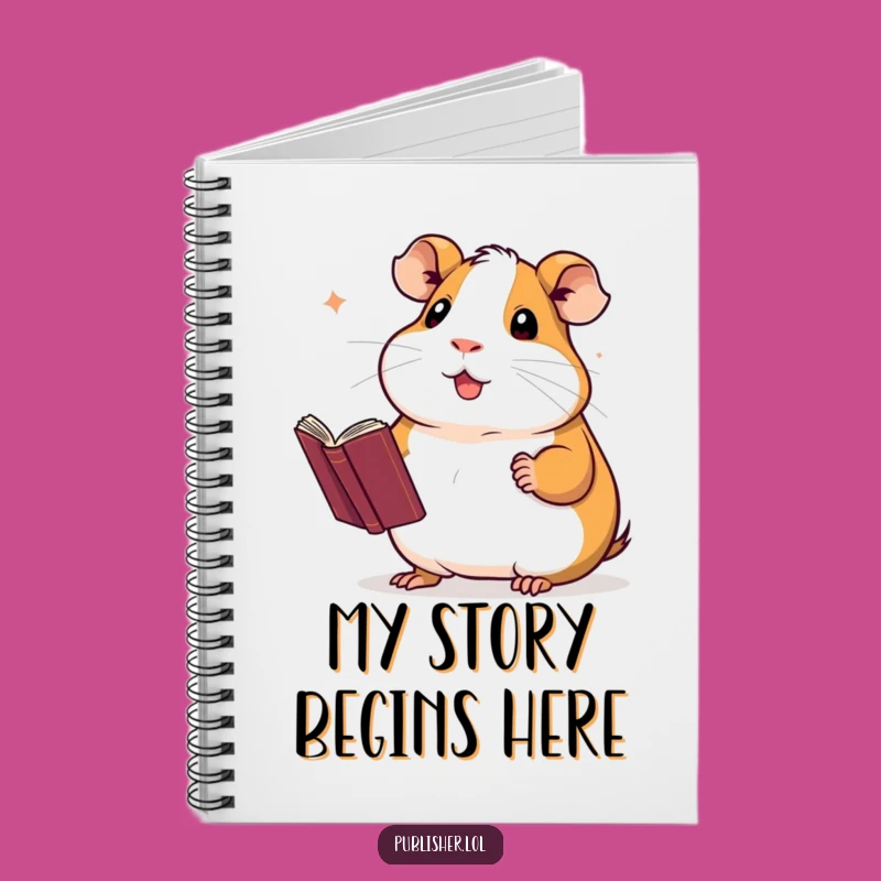 Funny Guinea Pig Novelist Notebook: For Your Next Bestselling Idea