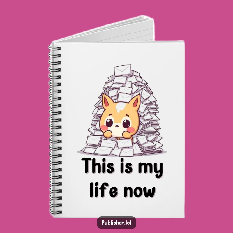 Funny Mail Surprise Notebook - Hilarious Animal Journal for Notes & Jokes