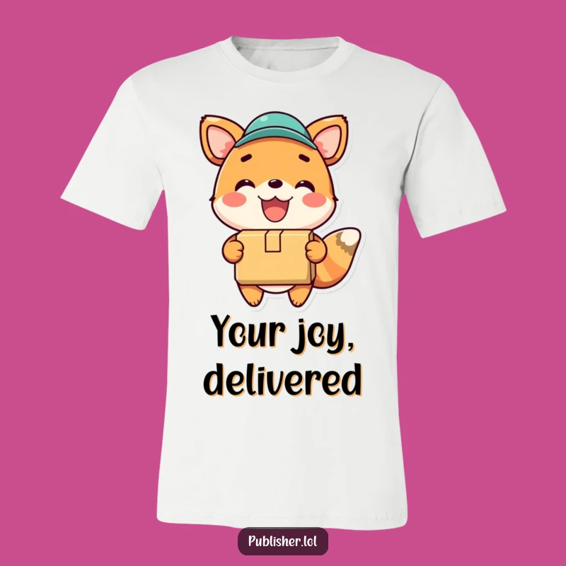 Funny Delivery Pal T-Shirt - Wear Your Happy Package!
