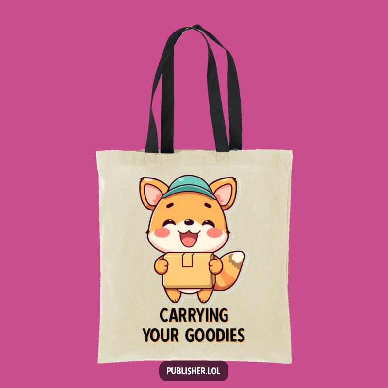Funny Delivery Pal Tote Bag - Carry Happiness with Every Trip!