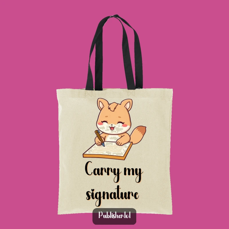 Funny Official Business Tote Bag: Humorous Bag for Professionals on the Go